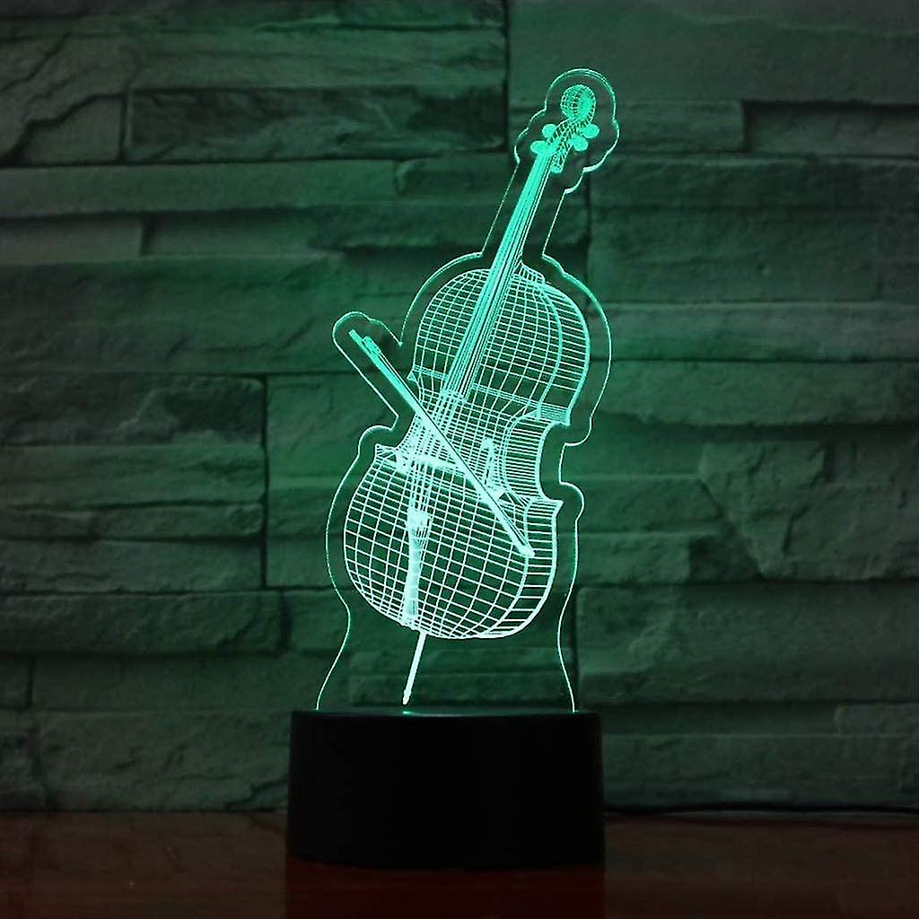 3d Night Light Led Stereo Night Light， Plug-in Bedroom Bedside Lamp Creative Colorful Night Light1pcs)