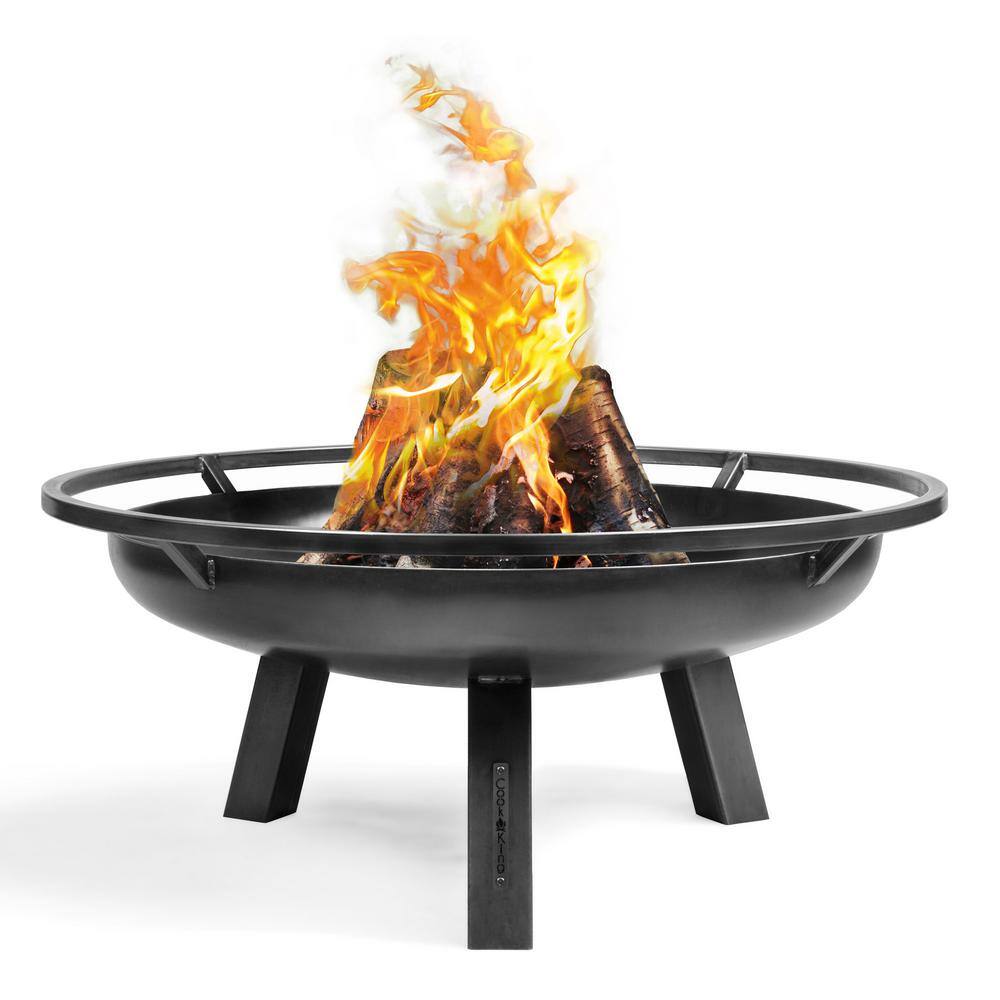 Good Directions Cook King 111267 Porto Fire Bowl 31.5 in. Dia Wood Burning Fire Pit 111267