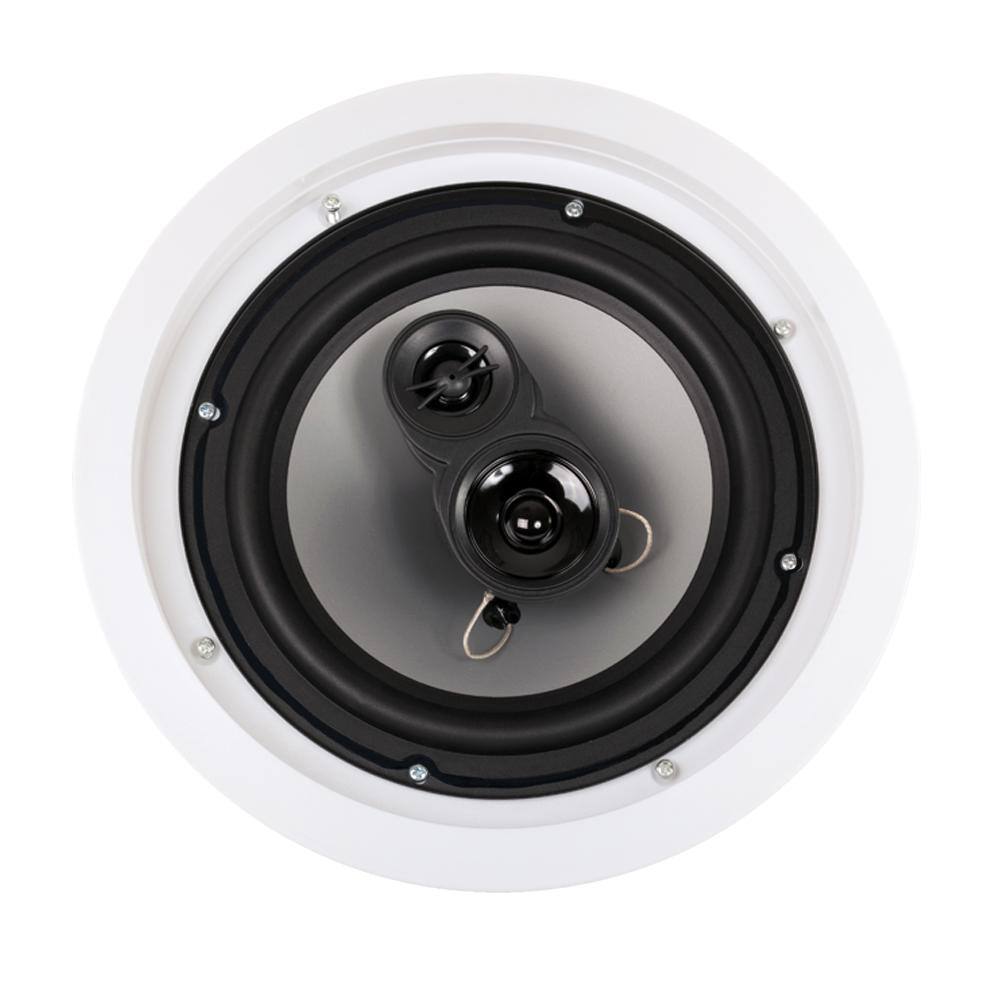 Acoustic Audio by Goldwood In-Ceiling 8 in. Home 5 Speaker Set 3 Way 1750-Watt CS-IC83-5S