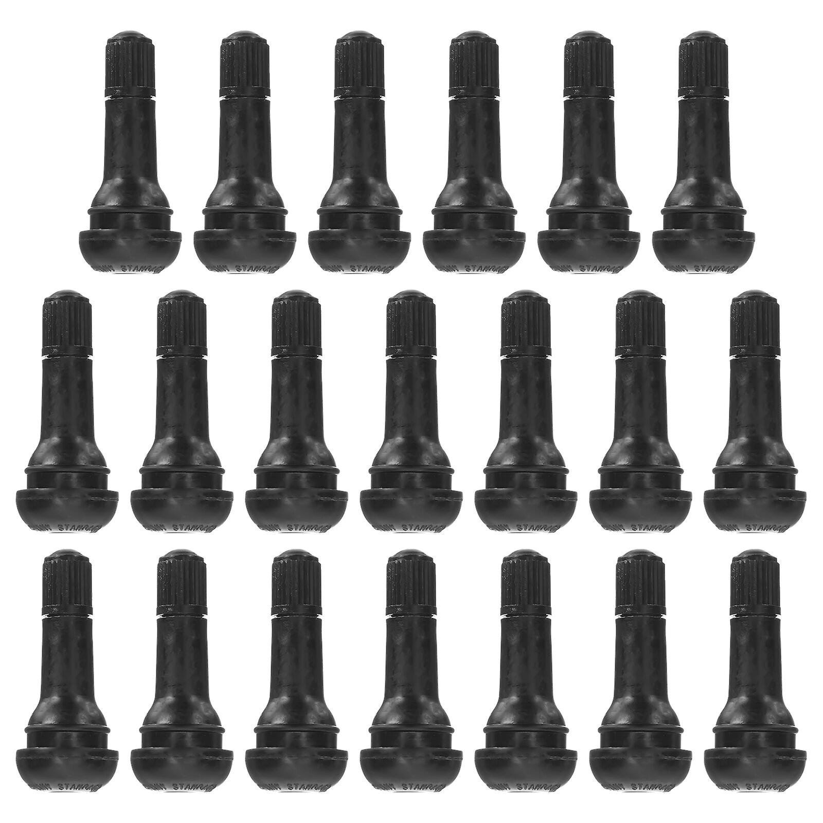 20pcs Tubeless Tire Valves Snap-in Tire Valves Automotive Replacement Accessories