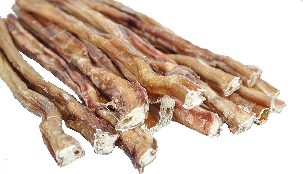 Downtown Pet Supply USA Bully Sticks 12-in Dog Treats， 15 count