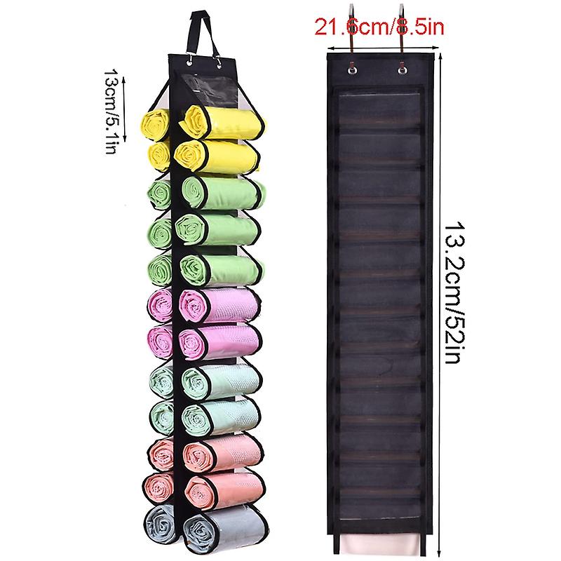 Hanging Closet Organizers and Storage for Clothes 24 Compartments Jeans Organizer for Closet Wakult-storage bag Wakult-storage bag