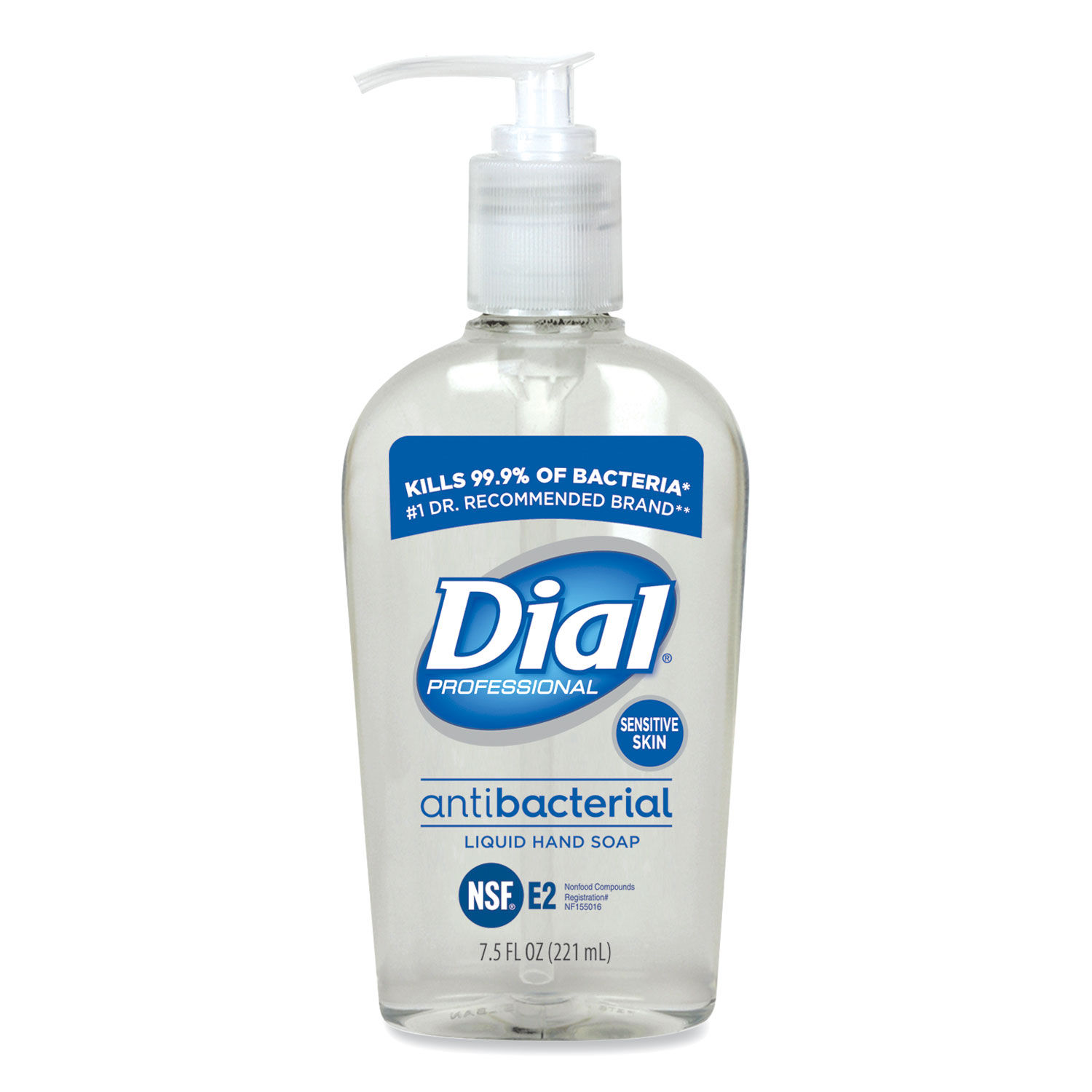 Antibacterial Liquid Hand Soap for Sensitive Skin by Dialandreg; Professional DIA82834