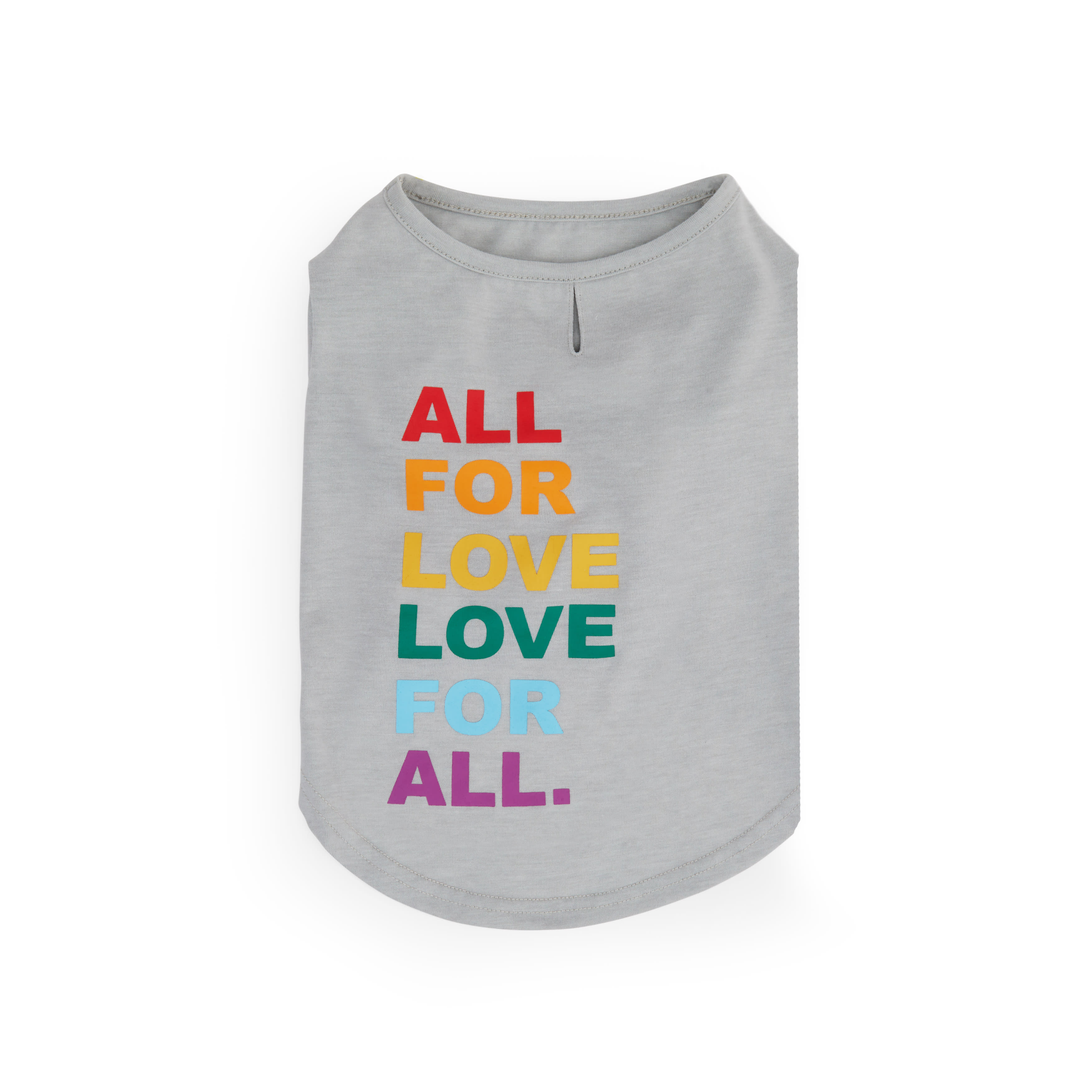 YOULY Love is Love Small Animal Tee， X-Small