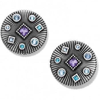 Brighton  Halo Rays Round Post Earrings