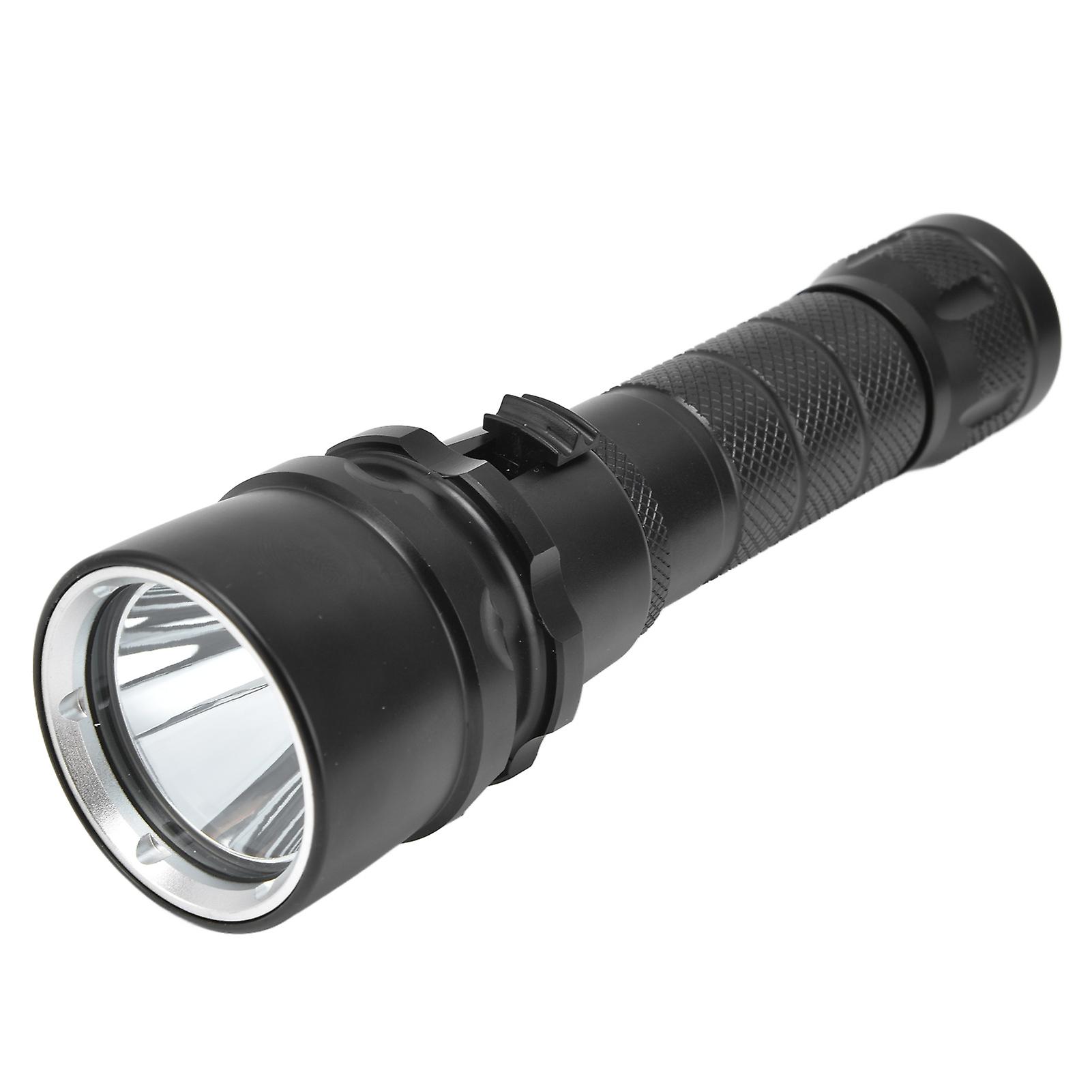 L2 5000lm Stepless Dimming Diving Light Vacuum Electroplated Ipx8 Waterproof Diving Flashlight