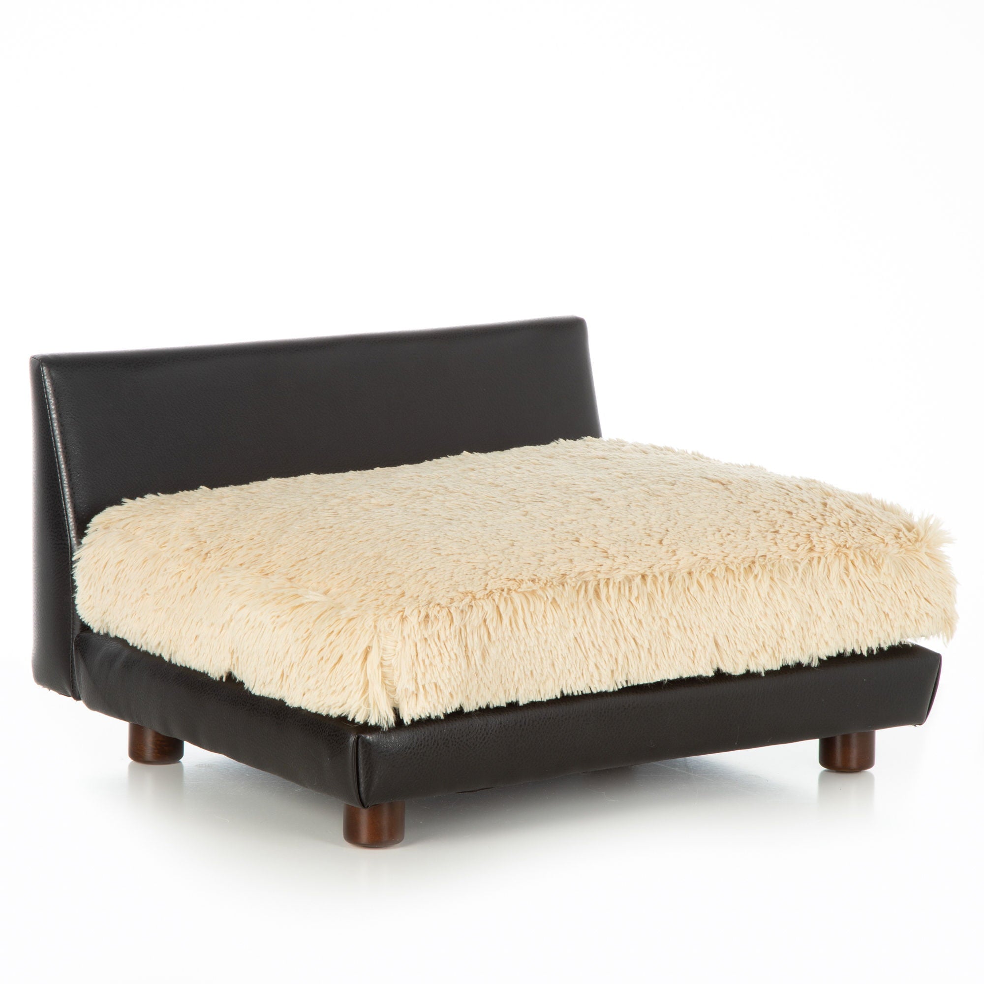 Club Nine Pets Roma Orthopedic Dog Bed， Medium， Camel.