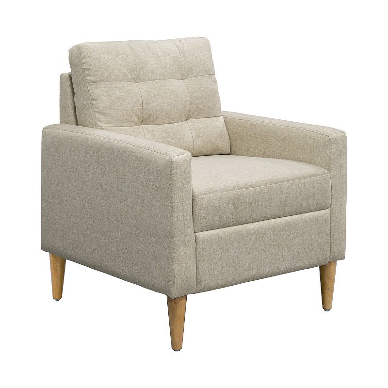 510 Design Dani Tufted Back Arm Accent Chair