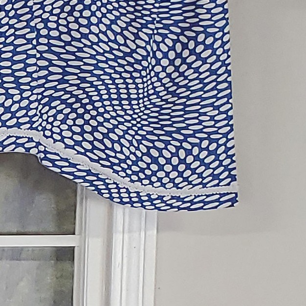 Rod Pocket Valance 50 quot X 17 quot Blue By Rlf Home