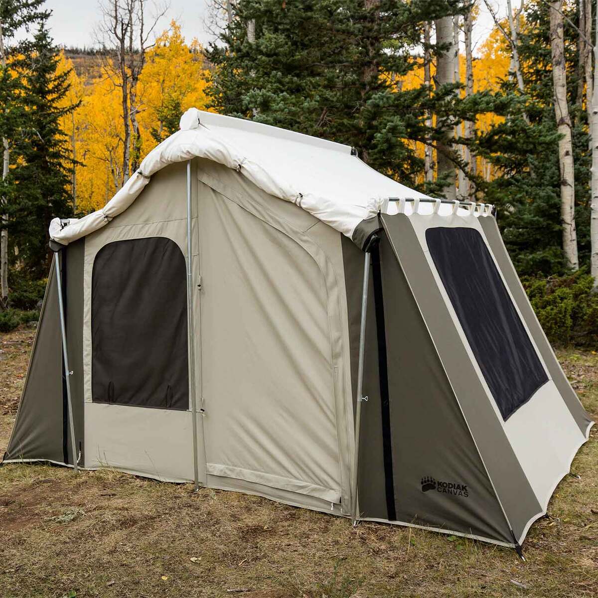 Kodiak Canvas 12 x 9 Cabin Tent with Awning