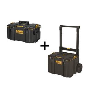 DW TOUGHSYSTEM 2.0 22 in. Large Tool Box and TOUGHSYSTEM 2.0 24 in. Mobile Tool Box DWST08300W08450