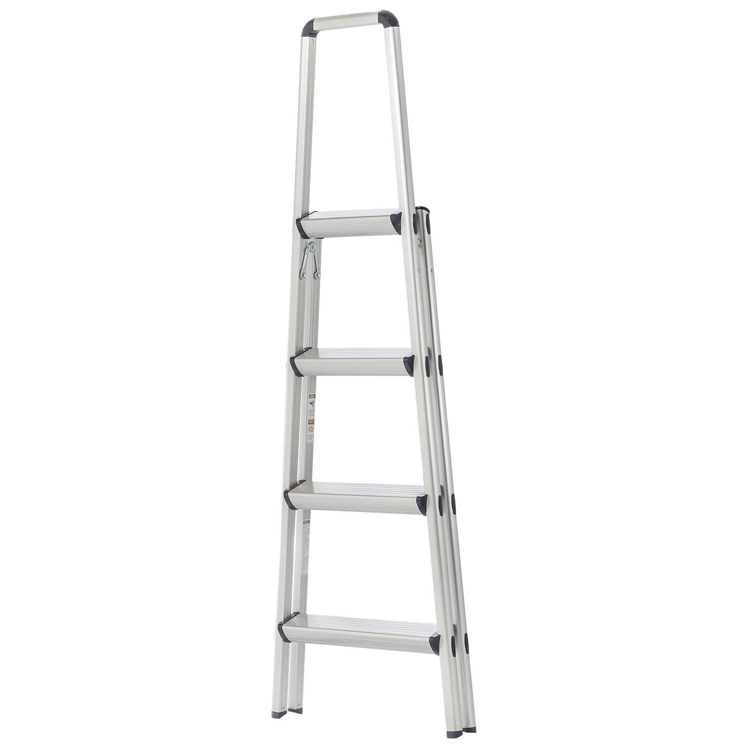 Xtend+Climb Home Series 64 in. H X 21 in. W X 34.6 in. D 225 lb. capacity 4 step Aluminum Step Stool