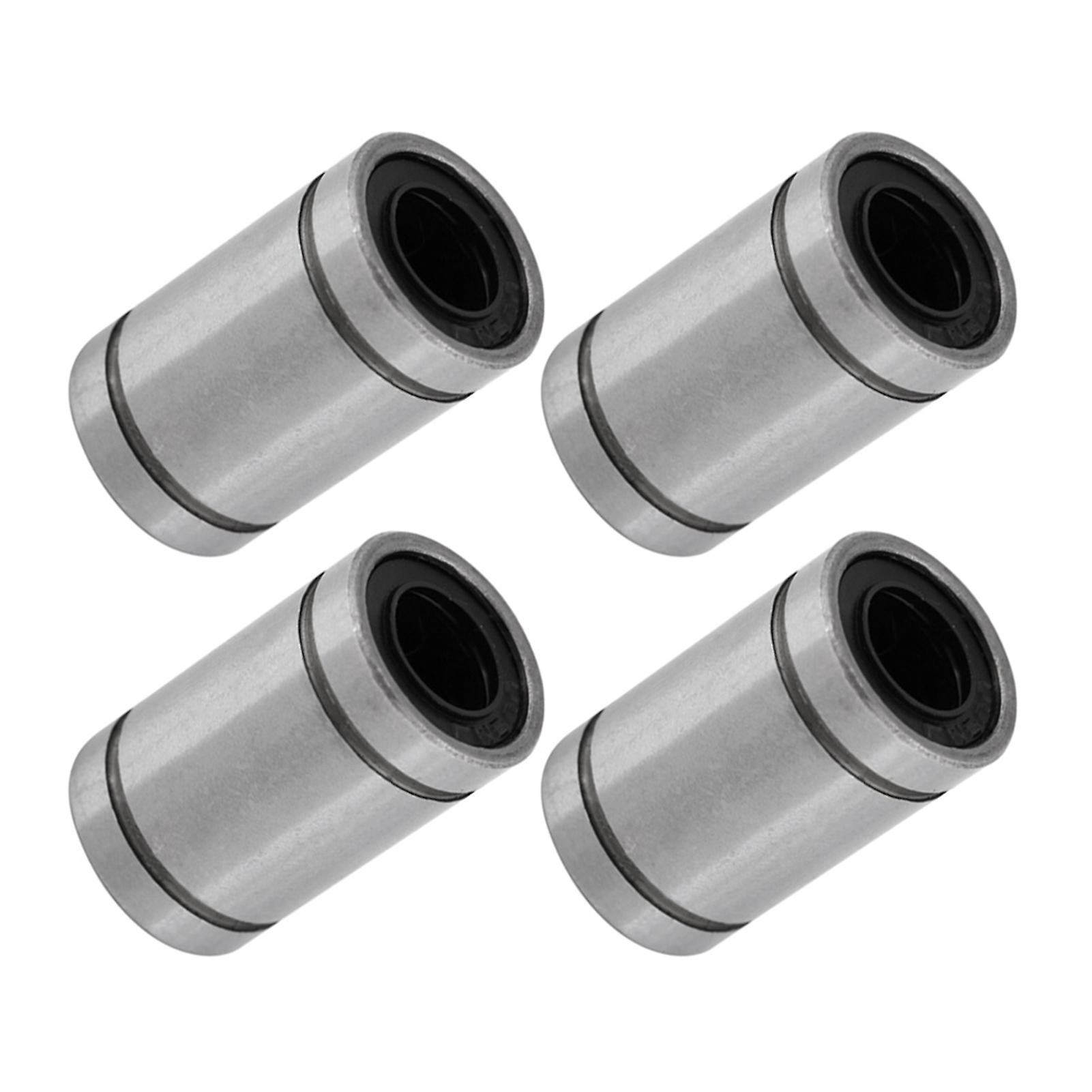 10pcs Lm8uu 8mm Linear Motion Ball Bearing Bushing For 8mm Rod 3d Printer Cnc Parts