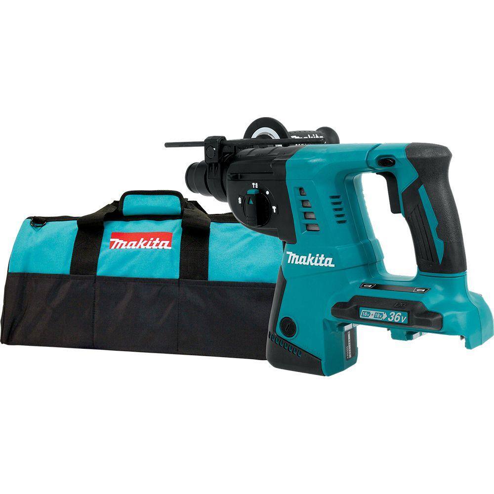 Makita 18V X2 LXT Lithium-Ion (36V) 1 in. Cordless SDS-Plus ConcreteMasonry Rotary Hammer Drill (Tool-Only) XRH05Z