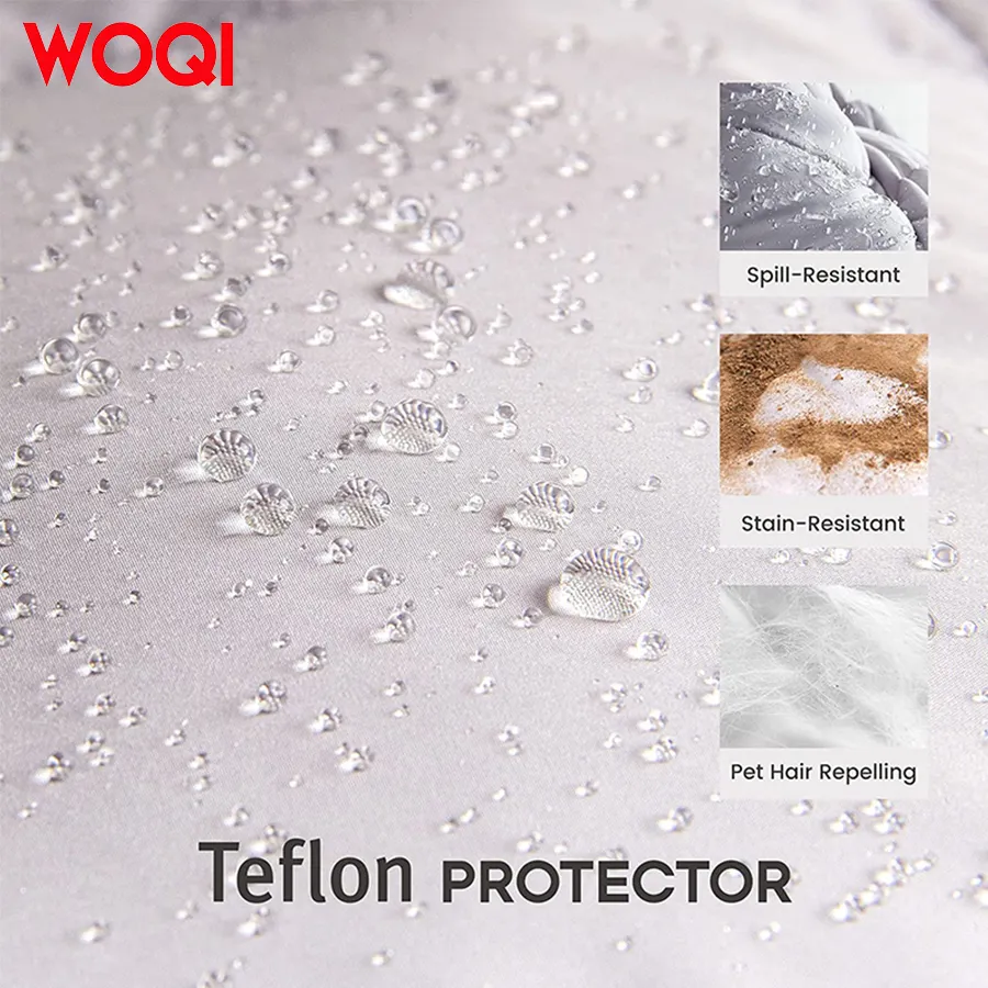 WOQI Lightweight Waterproof Nylon Wool Outdoor Hiking Fluffy Quilt Down Camping Blanket