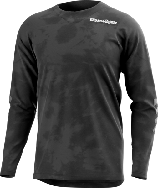 Troy Lee Designs Skyline Chill Long Sleeve MTB Jersey - Tie Dye Charcoal - 2023