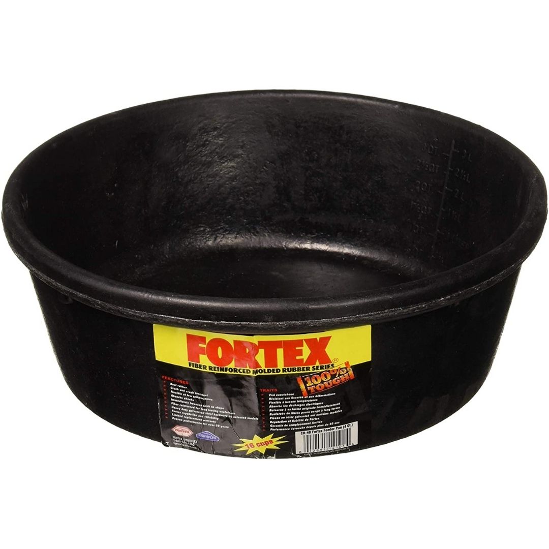 Fortex - Rubber Feeder Bowl for Dogs/Cats and Horses