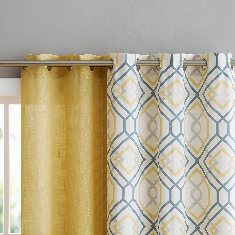 VCNY Jackston Blackout 4-piece Window Curtain Set