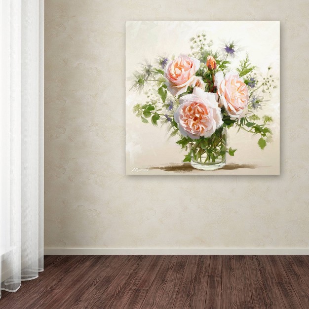 X 18 quot Old Roses By Bbb Sales Only The Macneil Studio Trademark Fine Art