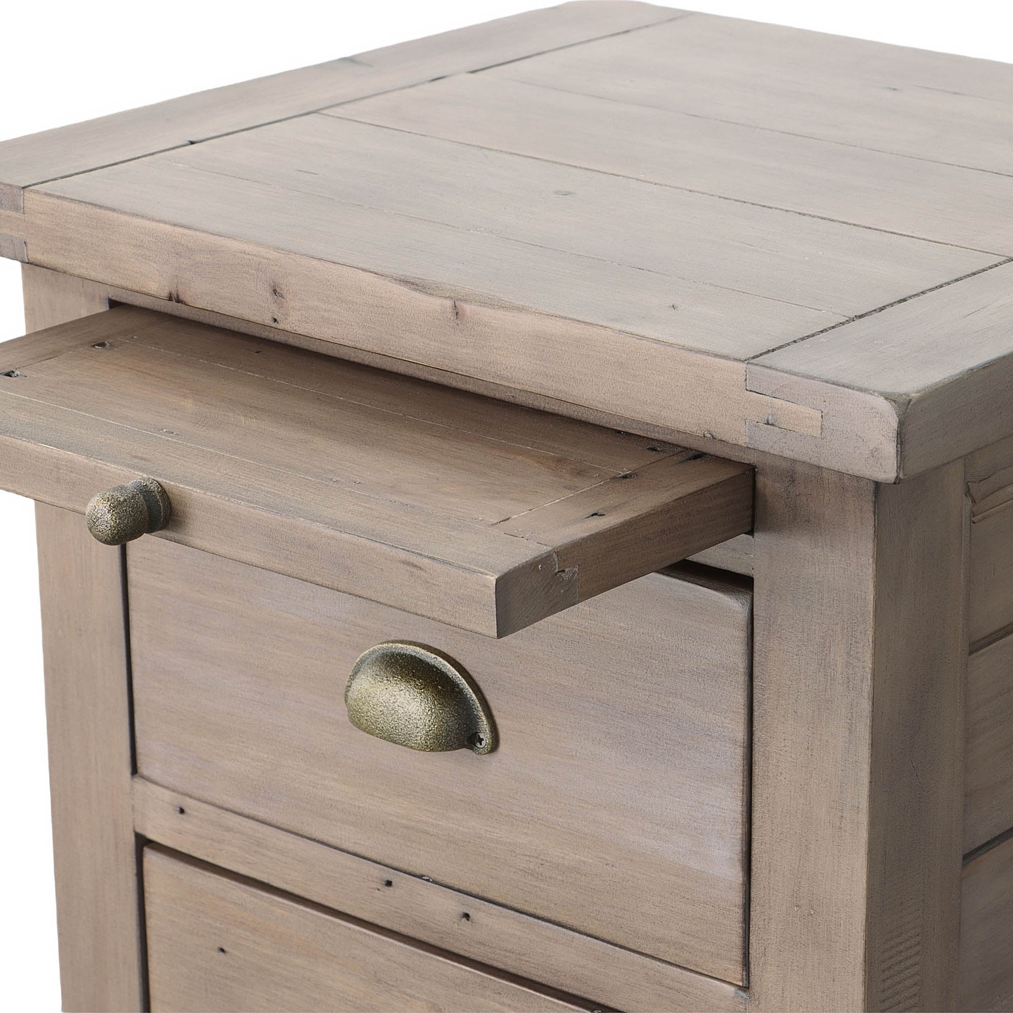 Irish Coast 3 Drw Nightstand - Sundried