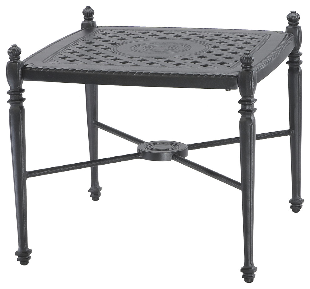 Grand Terrace 21 quotSquare End Table   Traditional   Side Tables And End Tables   by Gensun  Houzz