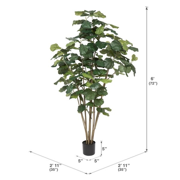 Vickerman 6' Green Fiddle Everyday Tree