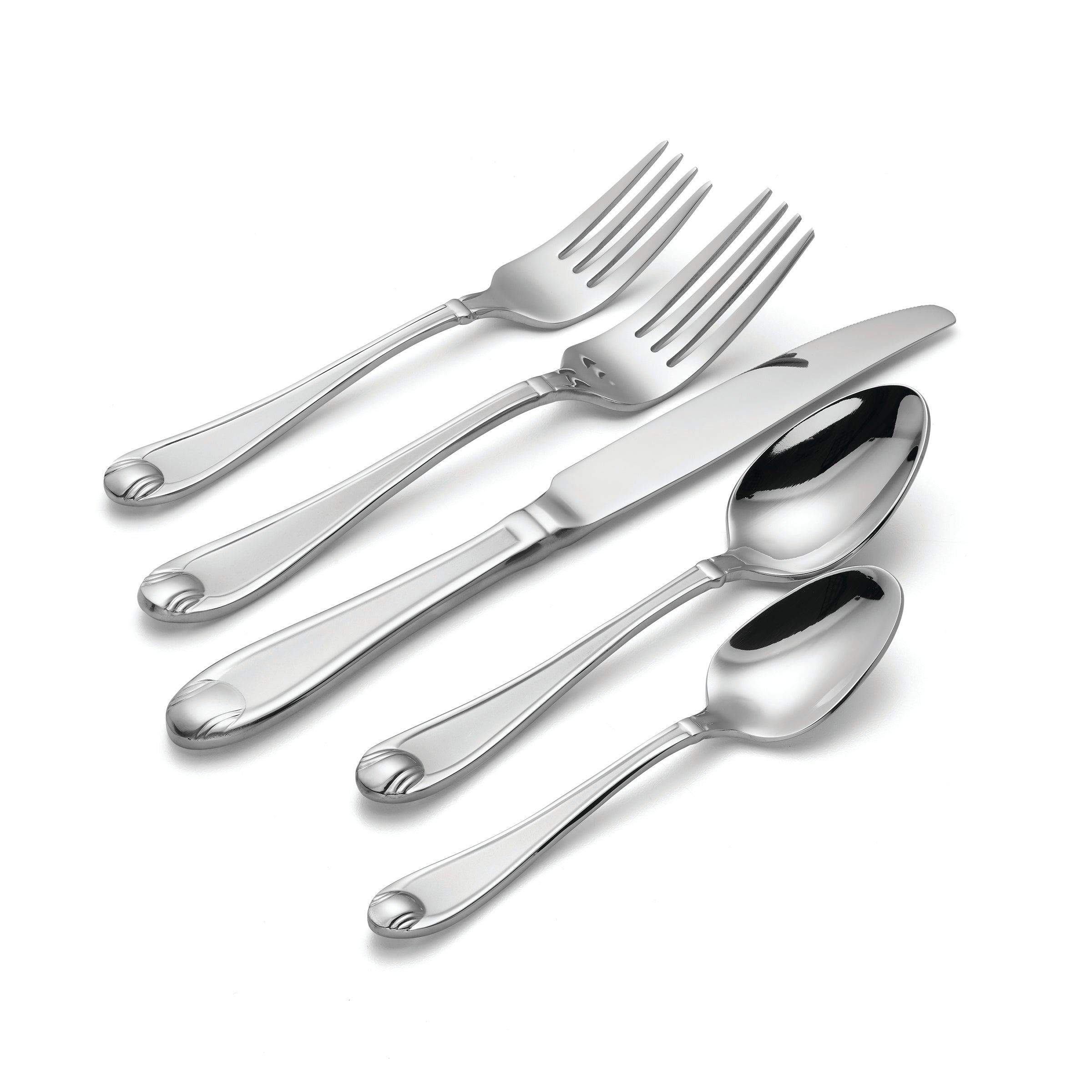 Satin Garnet 65 Piece Fine Flatware Set