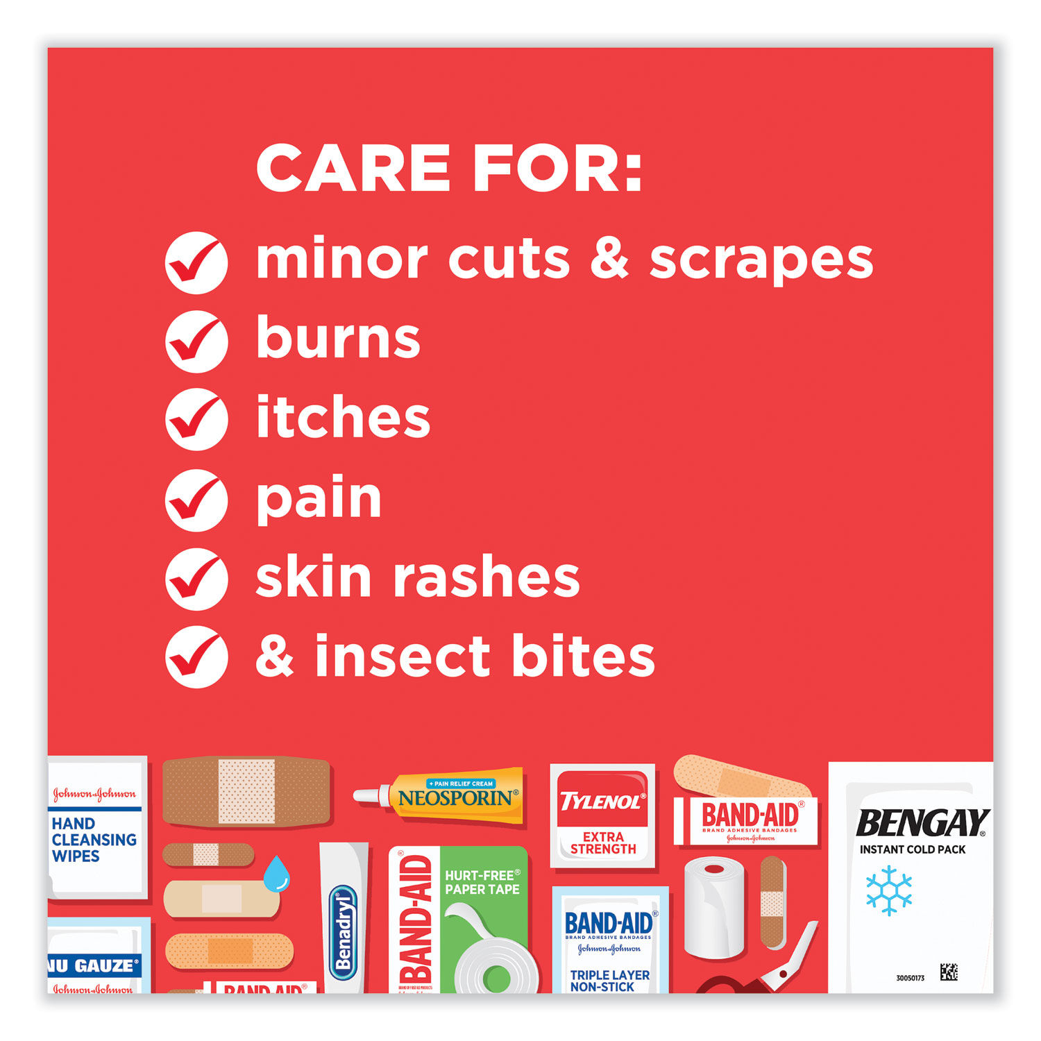 All-Purpose First Aid Kit by Johnson and Johnsonandreg; Red Crossandreg; JOJ202045