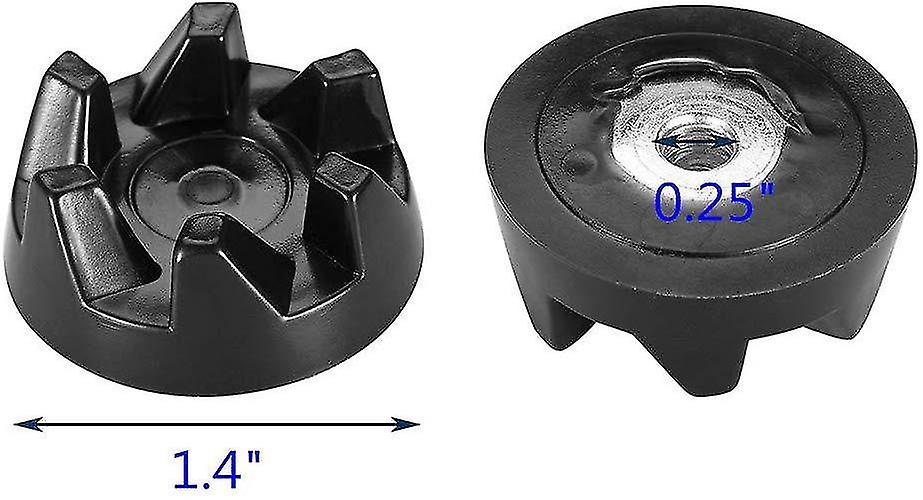 3 Pcs Replacement Blender Rubber Coupler Gear Clutch With Spanner， Compatible With Kitchenaid