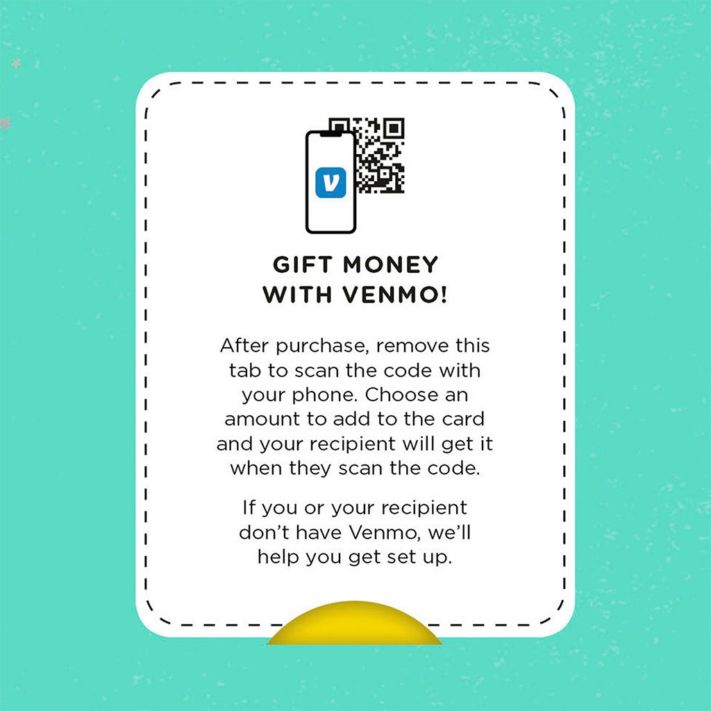 Happy You Day Venmo Birthday Card