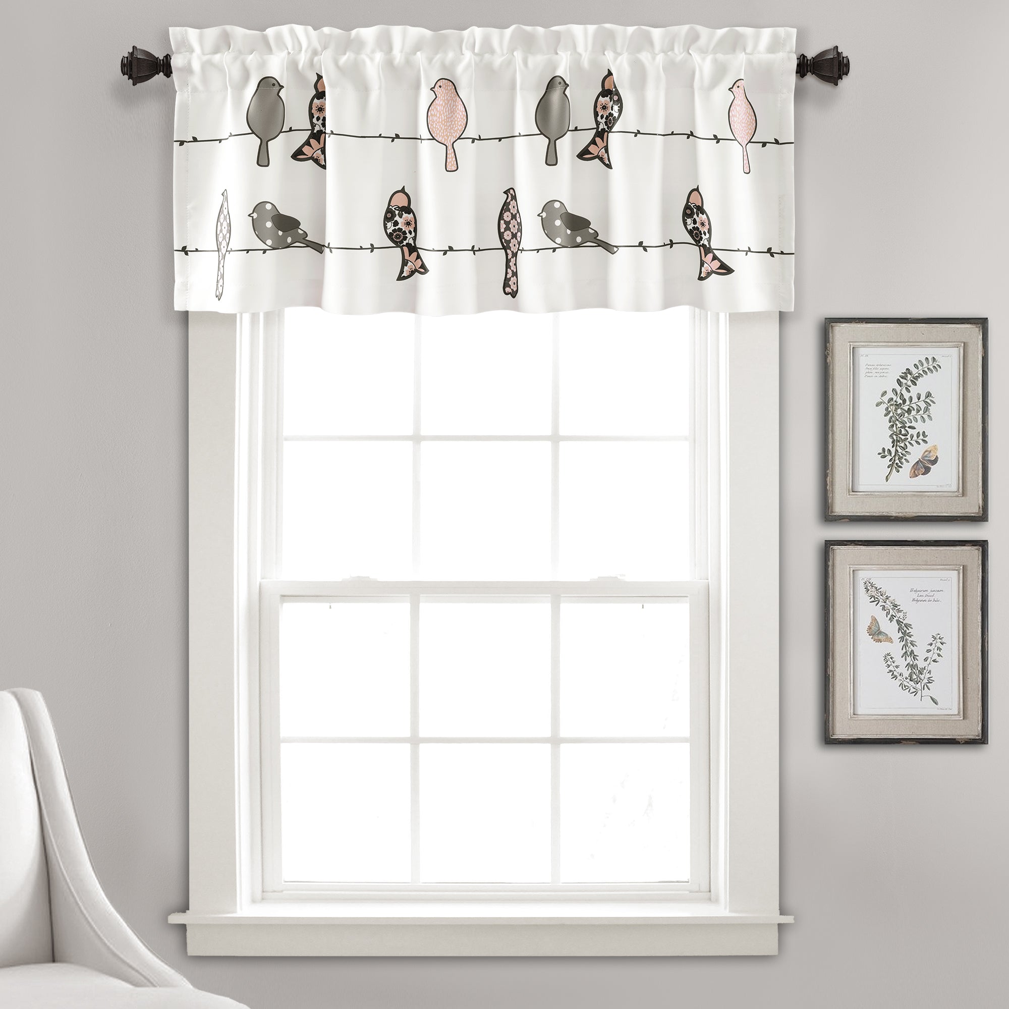 Rowley Birds Room Darkening Valance