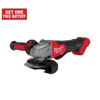 MW M18 FUEL 18V Lithium-Ion Brushless Cordless 4-12 in.5 in. Grinder wPaddle Switch (Tool-Only) 2880-20