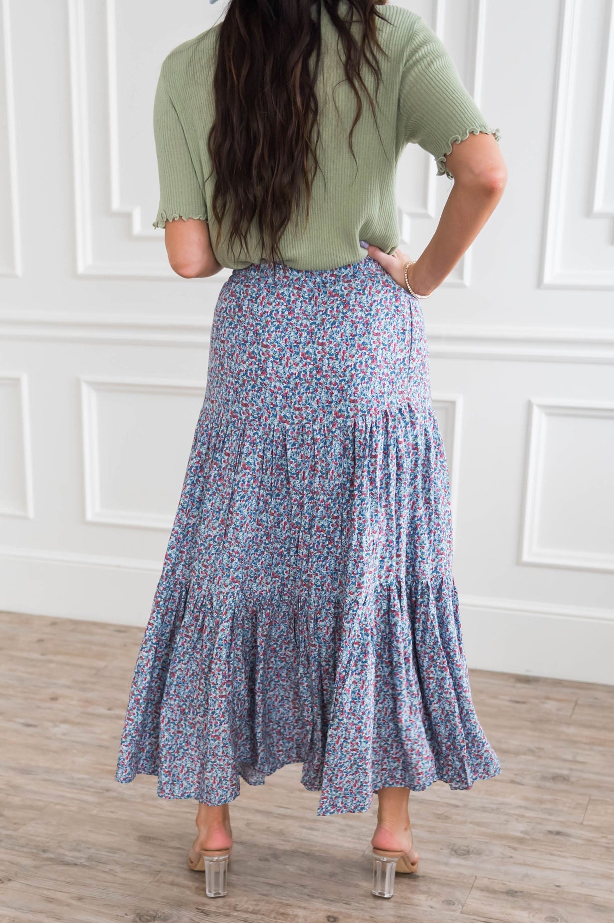 Joy Is Forever Modest Tier Skirt