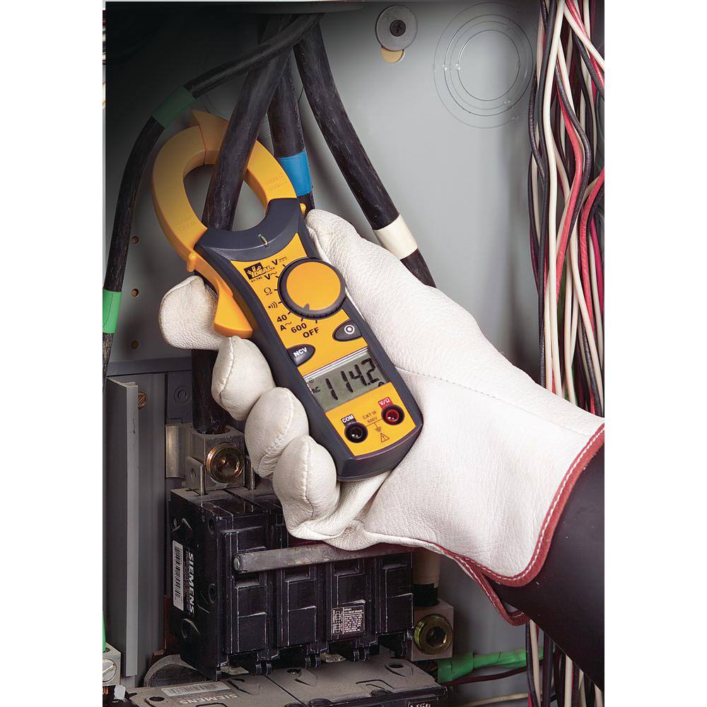 IDEAL Clamp Meter 600 Amp AC with NCV 61-744