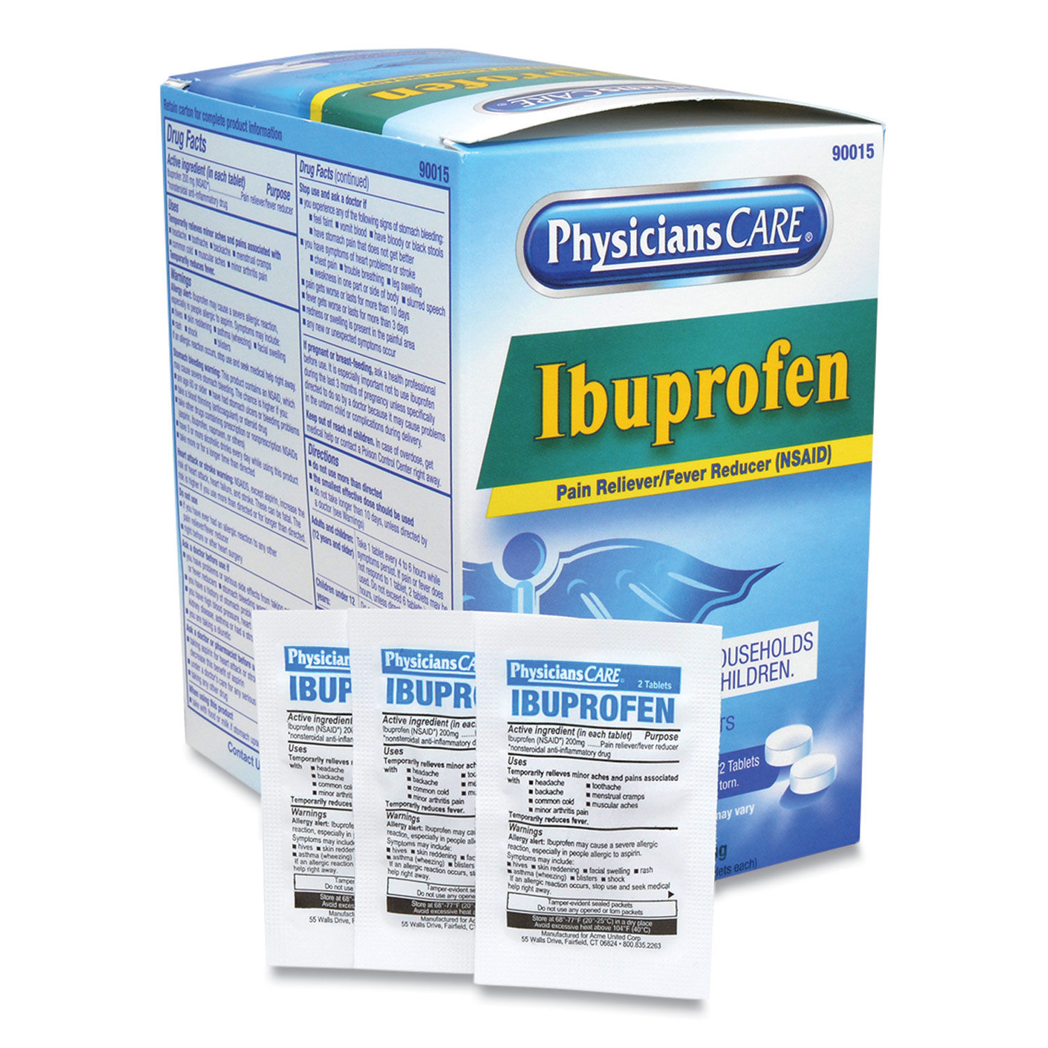 Ibuprofen Medication by PhysiciansCareandreg; ACM90015