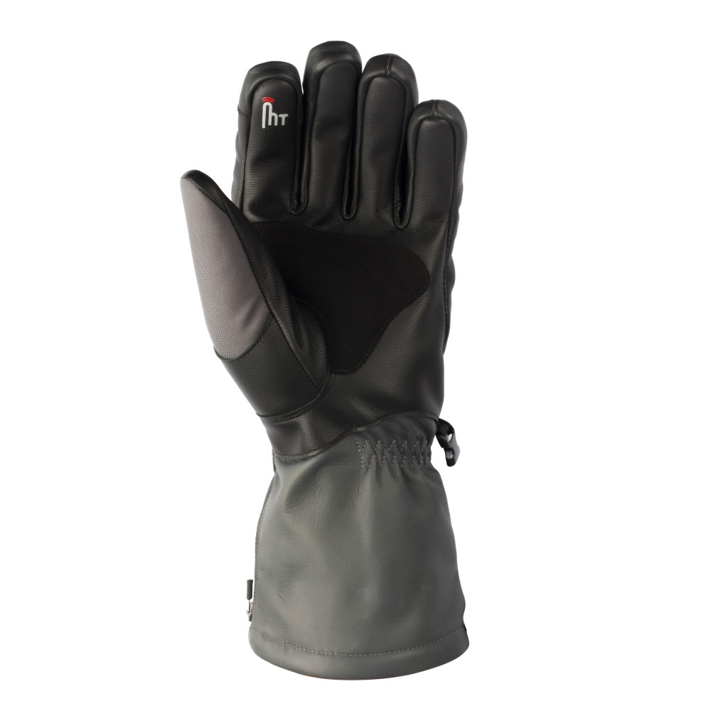 Slope Style Heated Gloves Unisex 7.4 Volt Gray Medium ;