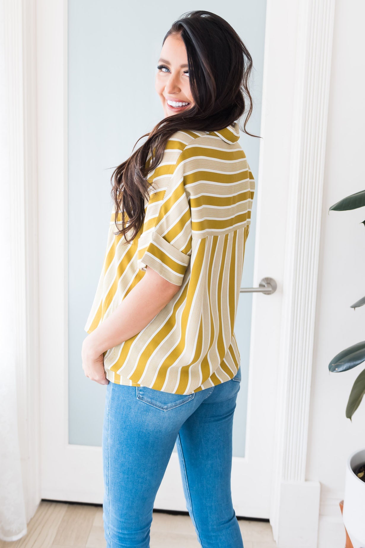 Sunshine On My Mind Modest Blouse