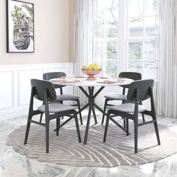 Cold Canyon Dining Chair (Set of 2) Gray and Black - 54 x 84