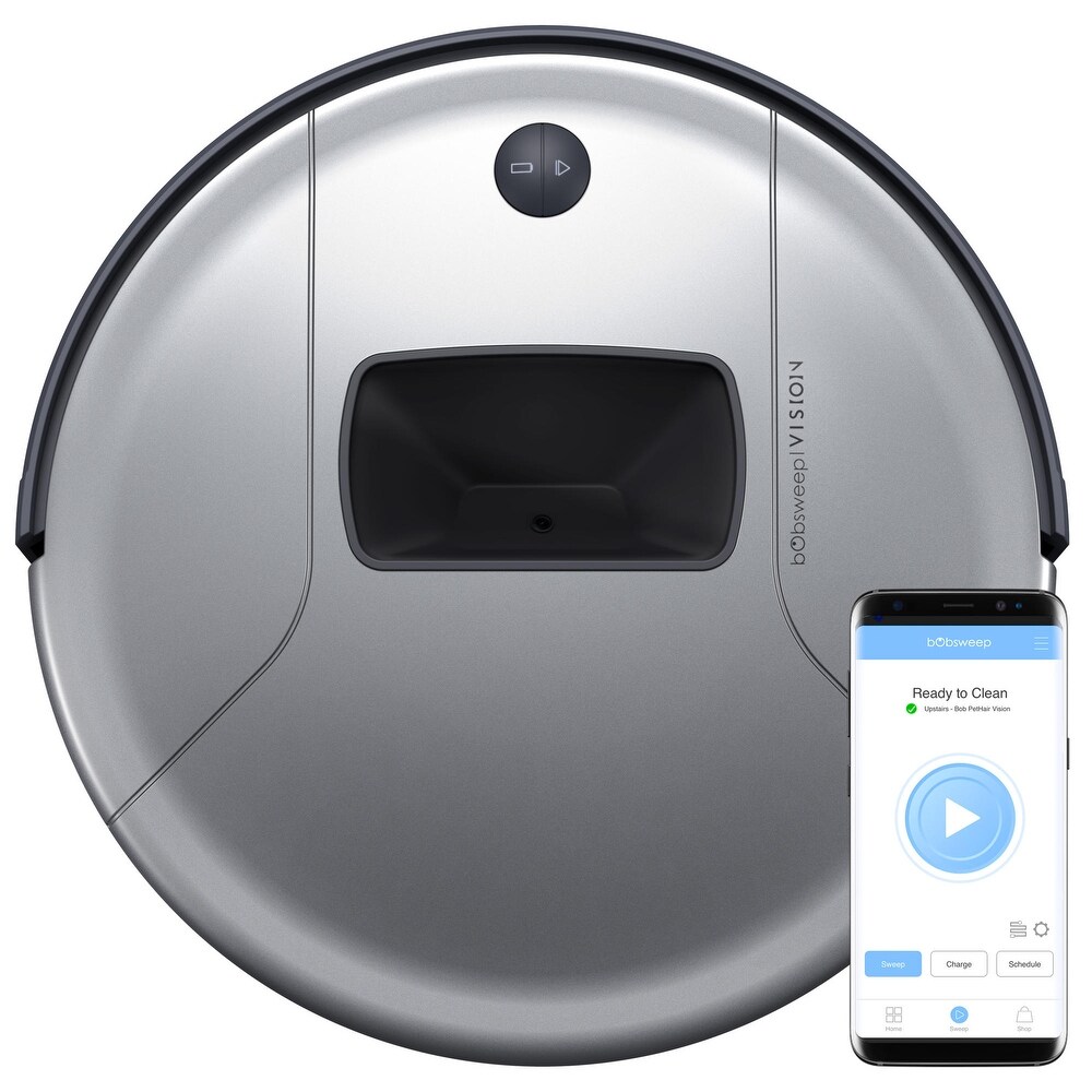 bObsweep PetHair Vision Wi Fi Connected Robotic Vacuum Cleaner