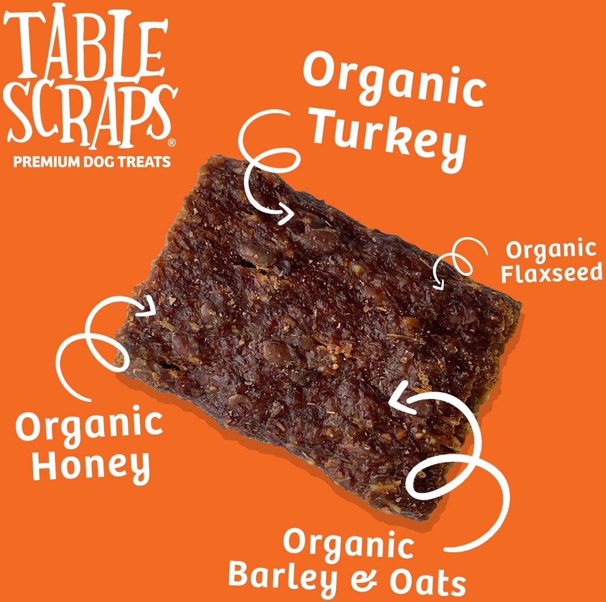 Disney Table Scraps Winnie the Pooh Organic Honey Roasted Turkey Recipe Dog Treats， 5-oz bag