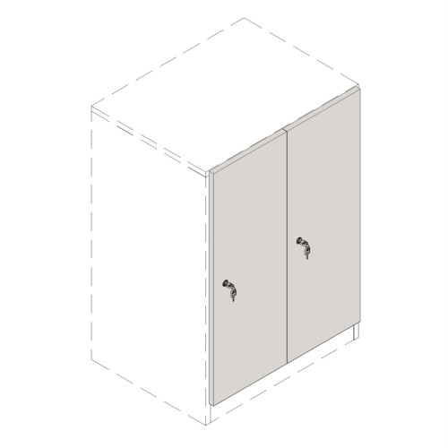 Lorell Cubby Storage Long Locker Door (42404)