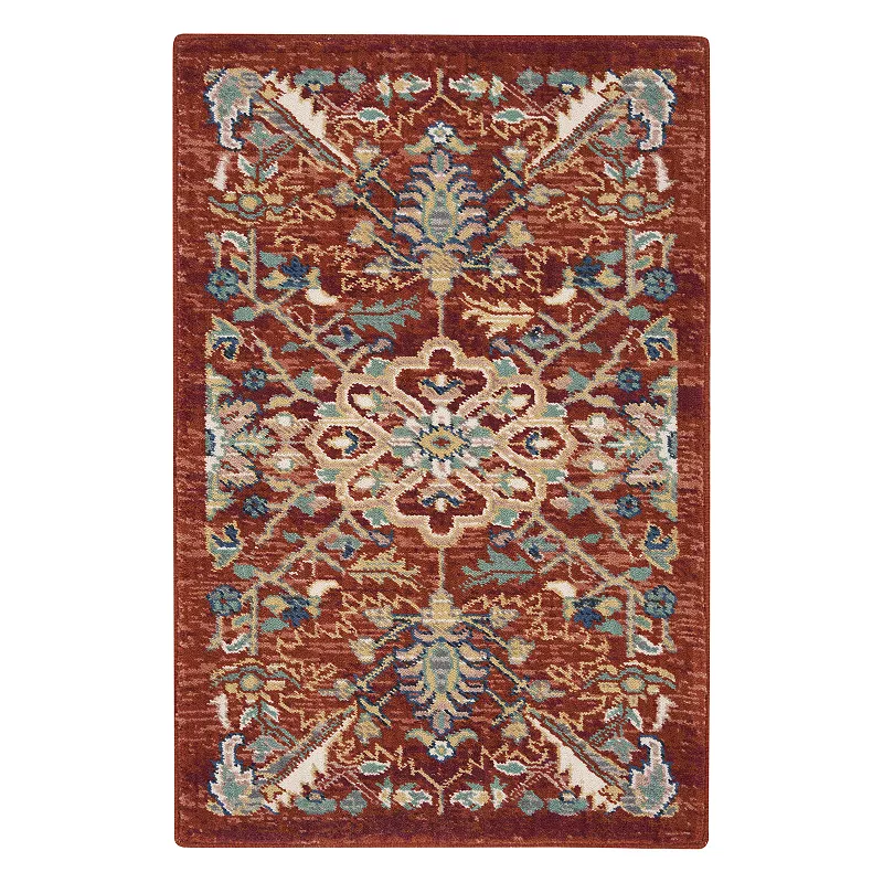 Nourison Parisa Intricate Medallion Wool Indoor Rug