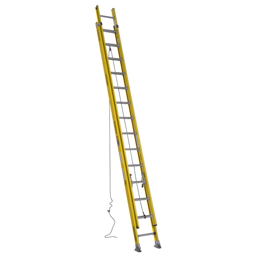 28 Ft. Type IAA Fiberglass Round Rung Extension Ladder