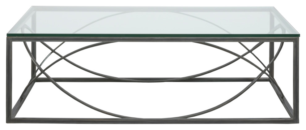 Ellipse Rectangular Cocktail Table   Contemporary   Coffee Tables   by Lexington Home Brands  Houzz