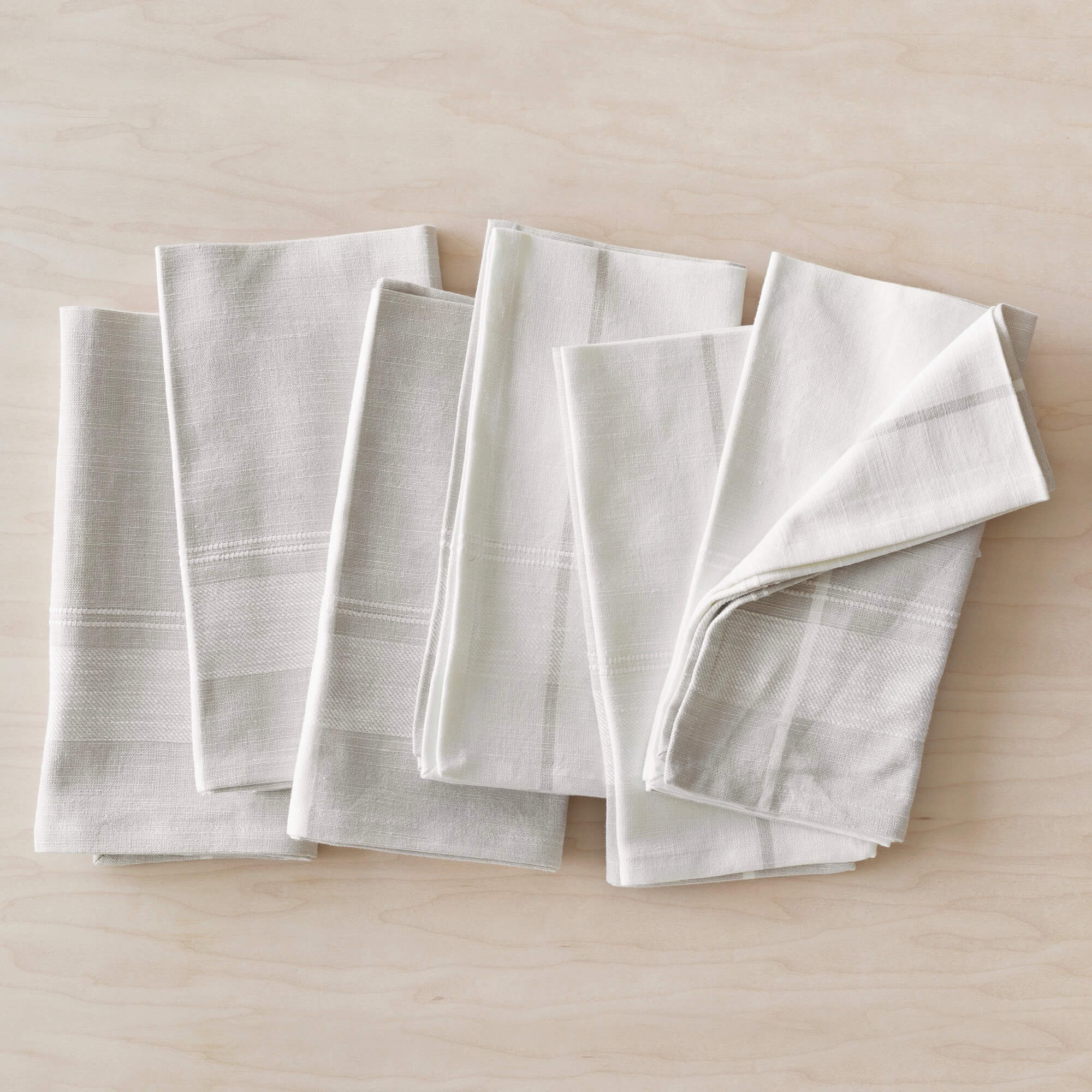 Vishu Napkins - Tan - Set of 6