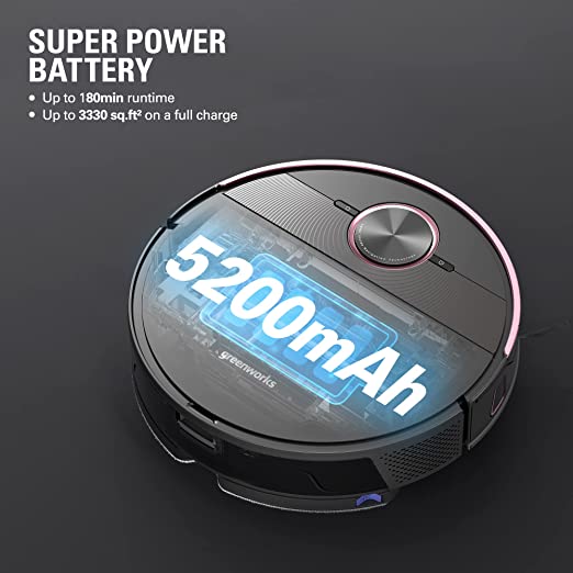 2-in-1 Self Cleaning Robot Vacuum  Mop | Greenworks Tools