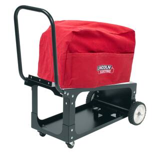 Lincoln Electric Metal Capacity Welder Cart and Small Canvas Cover K5365-21