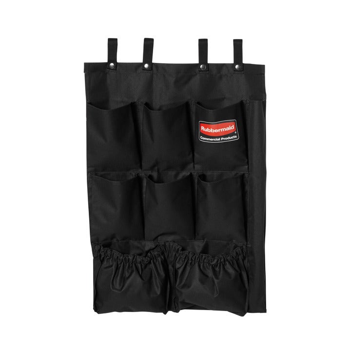 Rubbermaid FG9T9000BLA Exectuive 9-Pocket Fabric Organizer， 6/CS