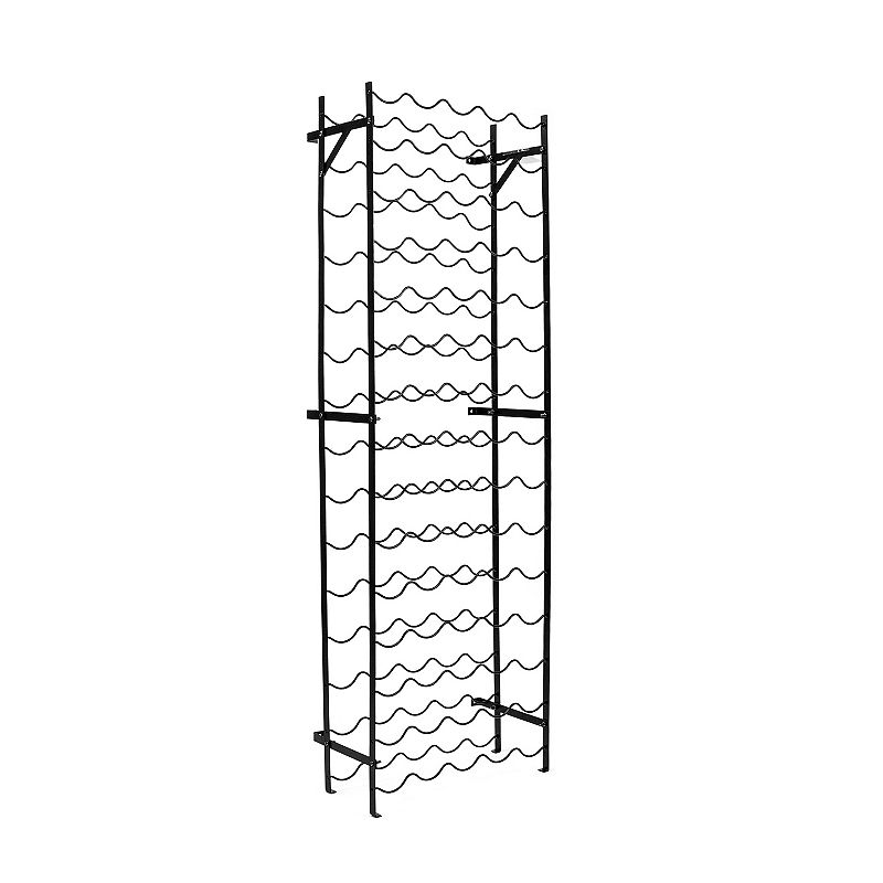 Sorbus Freestanding 75-Bottle Wine Rack