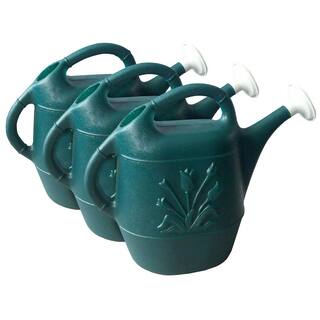 UNION PRODUCTS Indoor Outdoor 2 Gal. Plant Watering Can Green (3-Pack) 3 x 63065